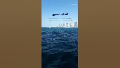 قل لو كان البحر مدادا لكلمات ربي #اسلام_صبحي #قرآن #سورة_الكهف