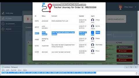 How to Track the Order in Admin Panel - 3MEDS