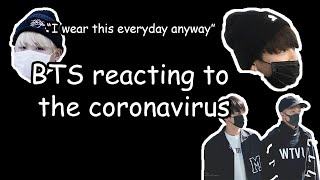 Bts Reacts To The Coronavirus