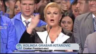 Croatia Welcomes New President: Kolinda Grabar-Kitarovic becomes country's first female leader