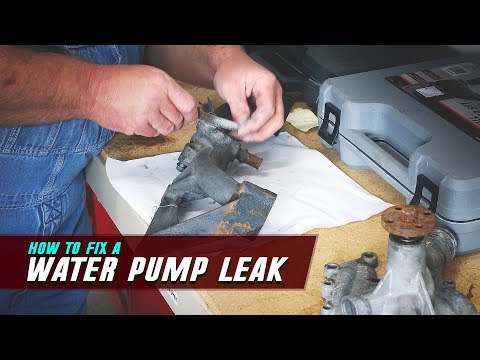 How To Fix A Cadillac Water Pump Leak