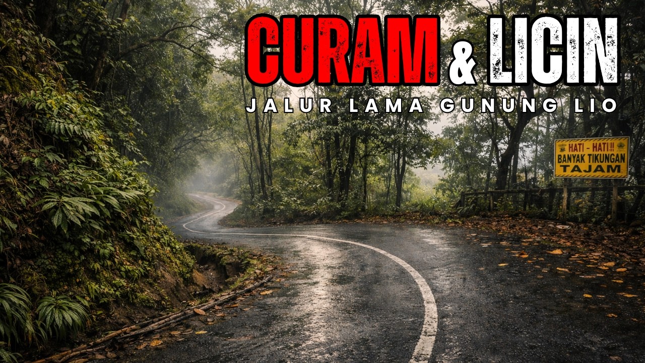 PENGHUBUNG CILACAP - KUNINGAN | Jalan Lama Gunung Lio, Ekstrim dan Curam