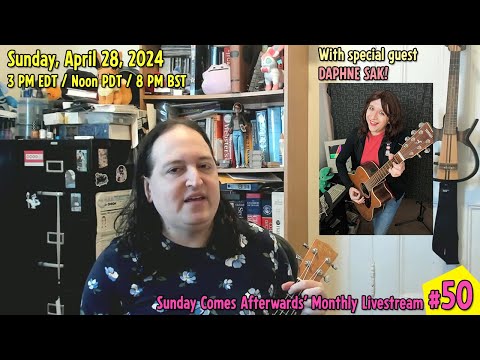 April 2024 Livestream! (#50!) (with Daphne Sakellarides!)