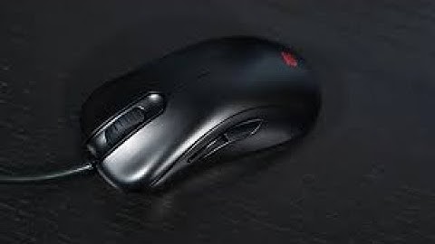 Краткий обзор на игровую мышь Zowie Benq и коврик X7