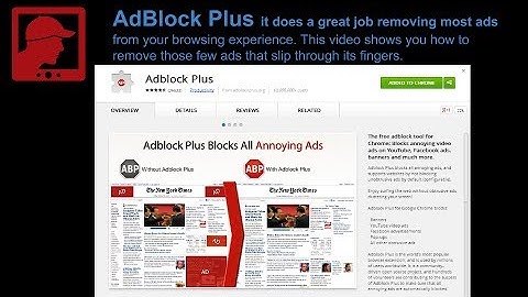 AdBlock Plus: How to manually remove ads it doesn