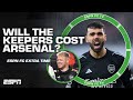 Will David Raya &amp; Aaron Ramsdale cost Arsenal the title? | ESPN FC Extra Time