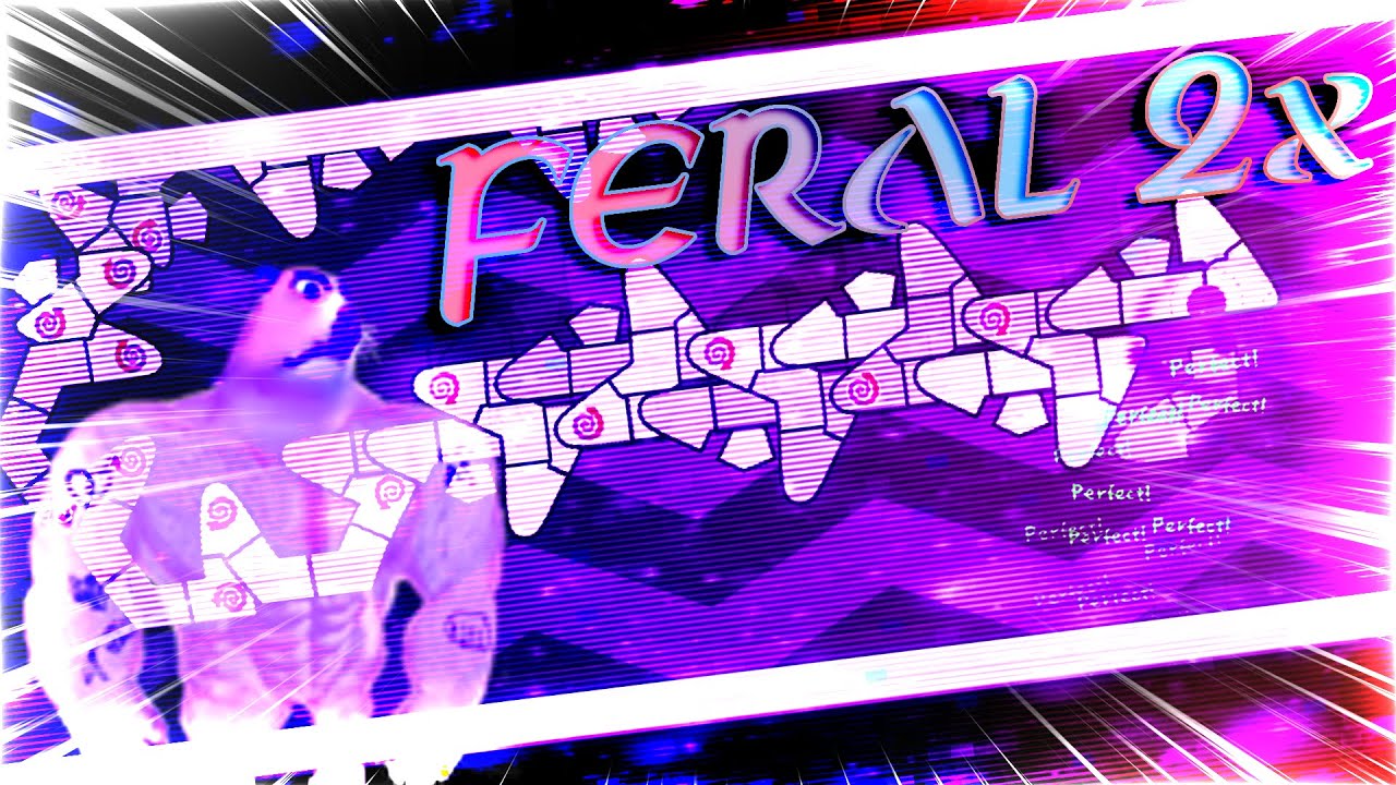 [ADOFAI 20.4] FERAL 2X SPEED TRIAL CLEAR!!!! (МИРОВОЙ РЕКОРД!!)