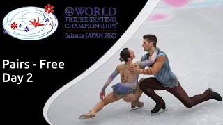 Pairs Free Skate  ISU Figure Skating World Championships 2023