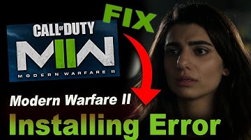 Modern warfare 2 #INSTALLING ERROR Fix || how to fix cod #mw2 installing error || by borntoplaygames