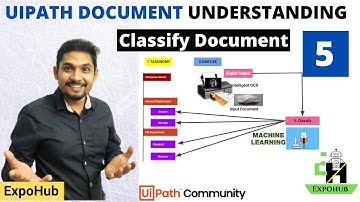 UiPath Document Understanding #5 | Classify | ExpoHub | By Rakesh