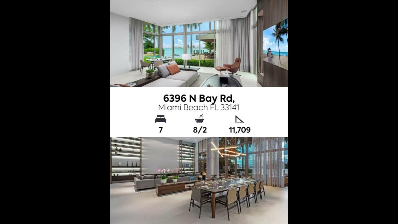 6396 N Bay Rd Miami Beach Fl 33141 6396 N Bay Rd, Miami Beach FL 33141 - YouTube