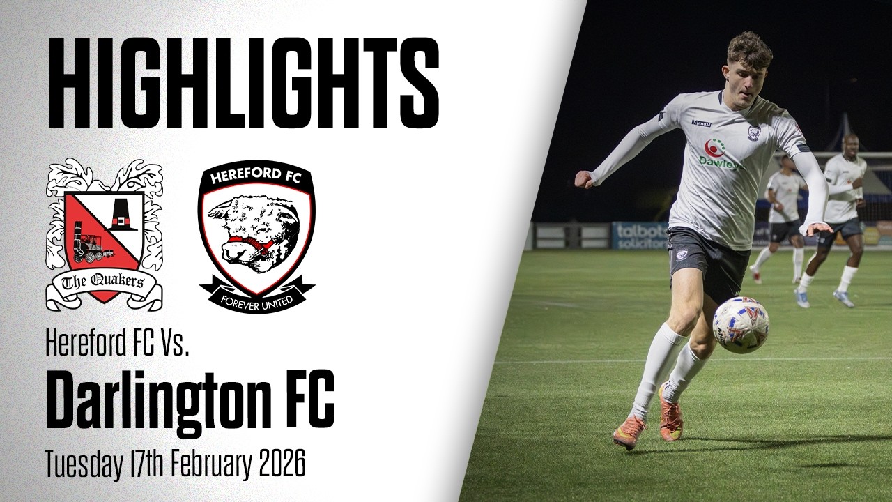 ОБЗОР МАТЧА | Херефорд ФК 1-0 Дарлингтон ФК