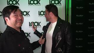 K C Clyde Carpet Interview at Alien Country Premiere