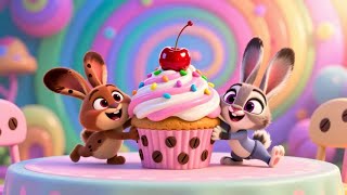 I’m a Little Cupcake with a Frosting Swirl | Fun Food Rhyme for Kids | Nursery Rhymes & Songs