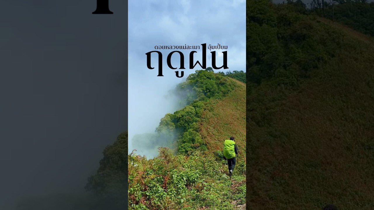 ⛰️🌧️ฤดูฝน ที่ต้องแลก กับ ทะเลหมอกดอยหลวงแม่ละเมา-อุ้มเปี้ยม เดินสนุกมาก เส้นอุ้มเปี้ยม