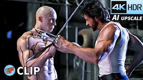 Wolverine vs Deadpool - Final Fight Scene | X-Men Origins Wolverine (2009) 4K HDR Movie Clip