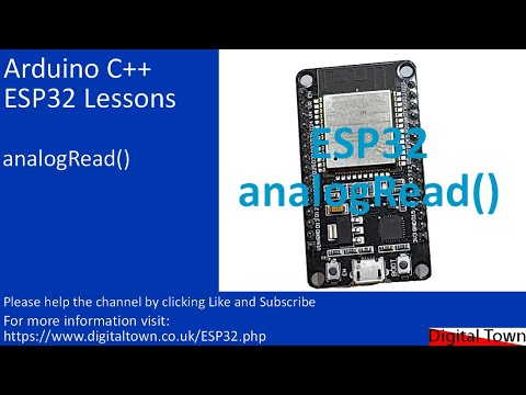#152 Arduino C++ ESP32 analogRead() - YouTube