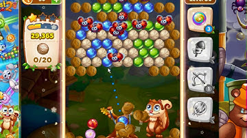 Forest Rescue Bubble Pop Level 30