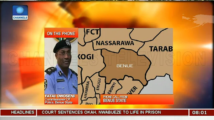 CP Owoseni Gives Situation Report On Farmers/Herdsmen Clashes In Benue Pt.2 |Sunrise Daily|