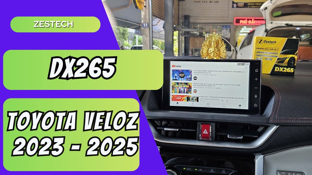 Nâng Cấp Veloz 2023–2025 Với Android Box DX265 – Mượt Mà, An Toàn