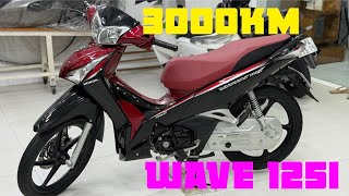213.Nhập Đội Wave 125I Cuối 2016 Đầu 2017 Odo 3000Km Quá Đẹp Luôn.