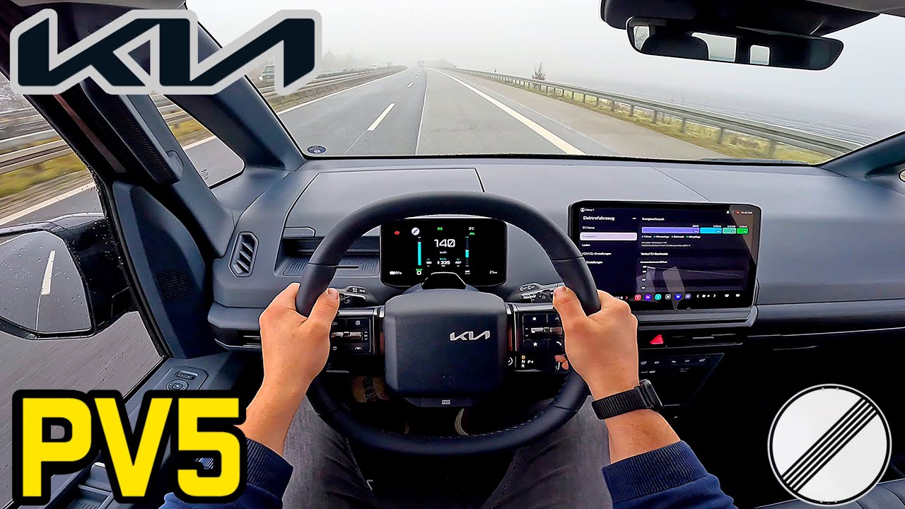 2026 Kia PV5 Passenger | 163PS | Test & TopSpeed Drive