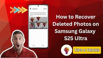 How to Recover Deleted Photos on Samsung Galaxy S25 Ultra (2025 Method That Works)