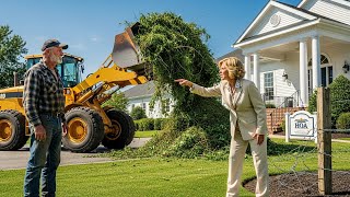 HOA Kept Dumping Yard Waste On My Farm, I Returned It To Their Clubhouse With My Loader