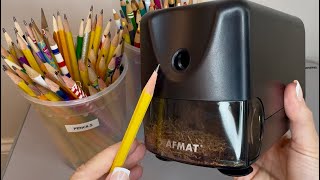 Best Electric Pencil Sharpener 2025 | AFMAT PSD3 Review – Heavy Duty, Auto Stop & Rechargeable screenshot 5