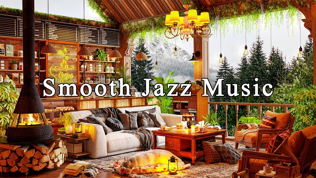 ⁣Relaxing Jazz Instrumental Music for Working, Studying☕Smooth Jazz Music & Cozy Coffee Shop Ambi