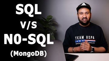 SQL vs No-SQL or MySQL vs MongoDB | Which database is better? | Which one should you use? | In Hindi