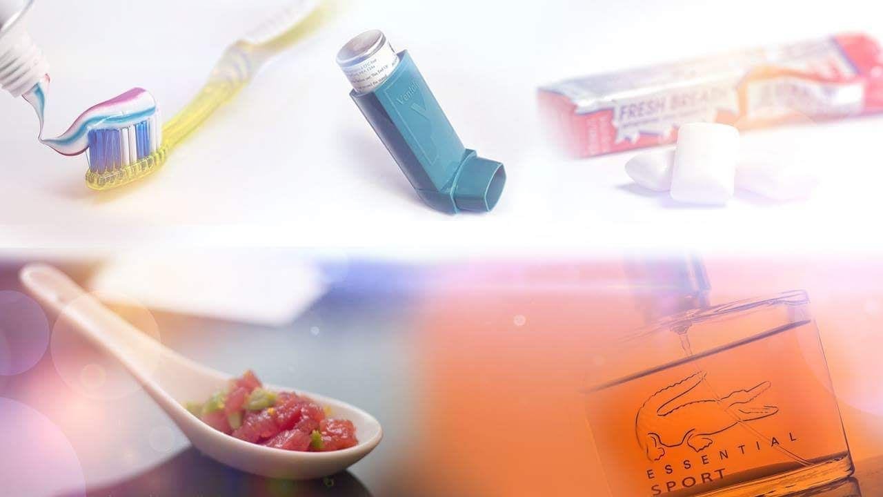 Tasting Food, Tooth Paste, Asthma Pumps, Chewing Gum & Perfume Whilst