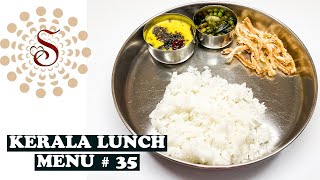 Kerala Lunch Menu Lunch Ideaslunch Recipes South Indian Lunch Recipesdaily Lunch Ideas