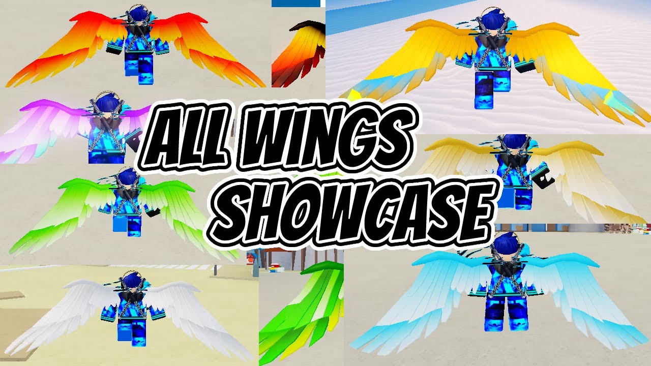 All NEW Wings Showcase In Anime Battlegrounds X (UPDATE 2) #3 - YouTube