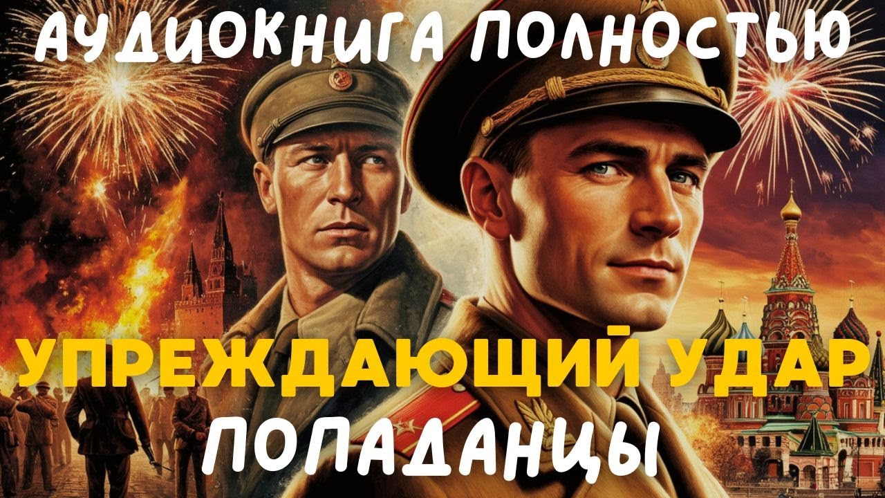 АУДИОКНИГА ПОЛНОСТЬЮ: УПРЕЖДАЮЩИЙ УДАР/ ПОПАДАНЦЫ