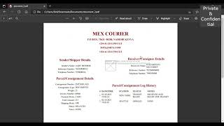 Courier Management System Full PHP Project with Source Code