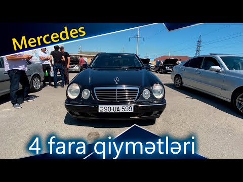 Sumqayıt maşın bazarı bugün 4 fara W210 mercedes qiymətləri