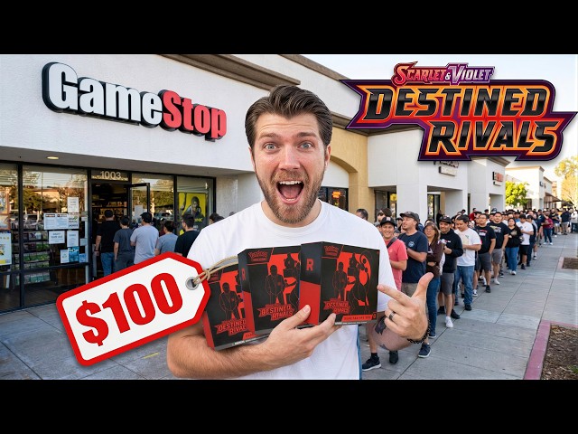 booster box destined rivals gamestop Pokemon Trading Card Game - Scarlet & Violet 10 including 10 Trainers Pokémon ex Destined Rivals ETB $140 :