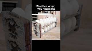 Famous Stackable egg rack for your farm fresh eggs, each level can stack on top of the other one Net Worth