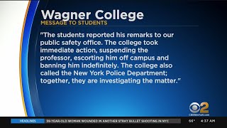 Wager College Professor Banned From Campus