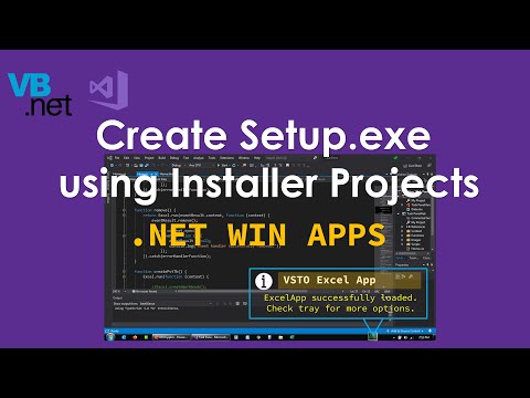 How to Create Setup.exe in Visual Studio 2019 using VS Installer Projects