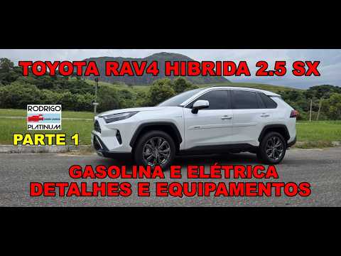 Toyota Rav4 Hybrid 2.5 SX Gasoline and Electric Details and Equipment Part 1