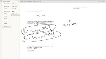 An Introduction to Statistical Methods and Data Analysis (Chapter 12 Part II Video 2)