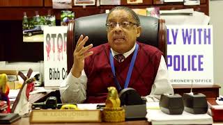 Coroner Leon Jones Speaks on programs that can help the community.