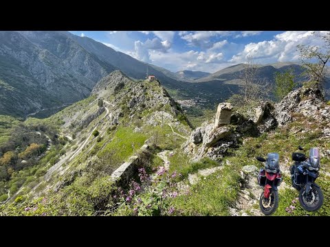 4K VIDEO - Castrovalva, frazione di Anversa degli Abruzzi, (AQ) - Abruzzo - Italy