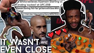 Aljamain Sterling Gets Embarrassed By Petr Yan | UFC 259