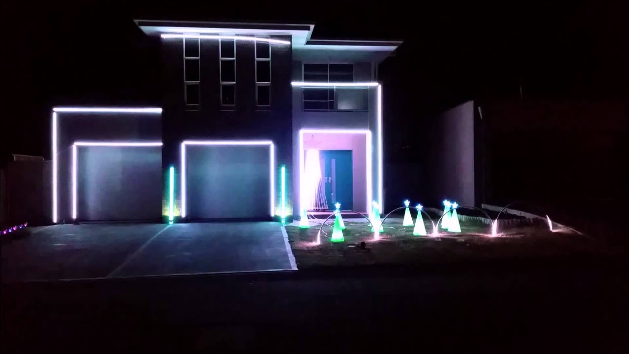2014 Christmas light show YouTube