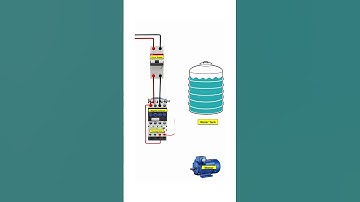 Automatic Water pump With Float Switch #learning_engineering_bangla #learningengineering