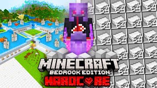 Hice una Granja de Hierro Stackeable en mi SURVIVAL TECNICO HARDCORE en MINECRAFT BEDROCK!✌ (#12)