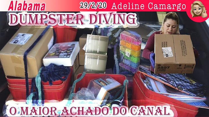 DUMPSTER DIVING - O QUE TEM NO LIXO DAS LOJAS - USA #1